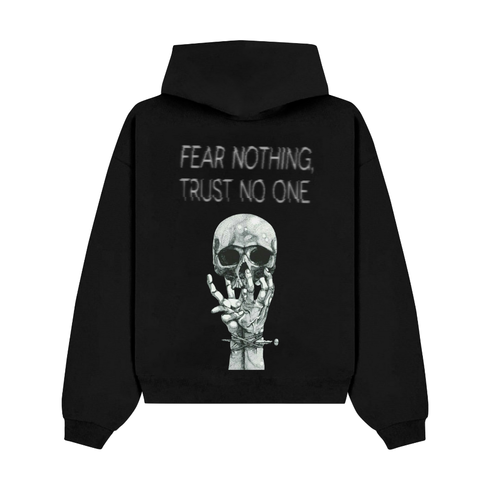 PULSE FEAR TRUST BLACK HOODIE