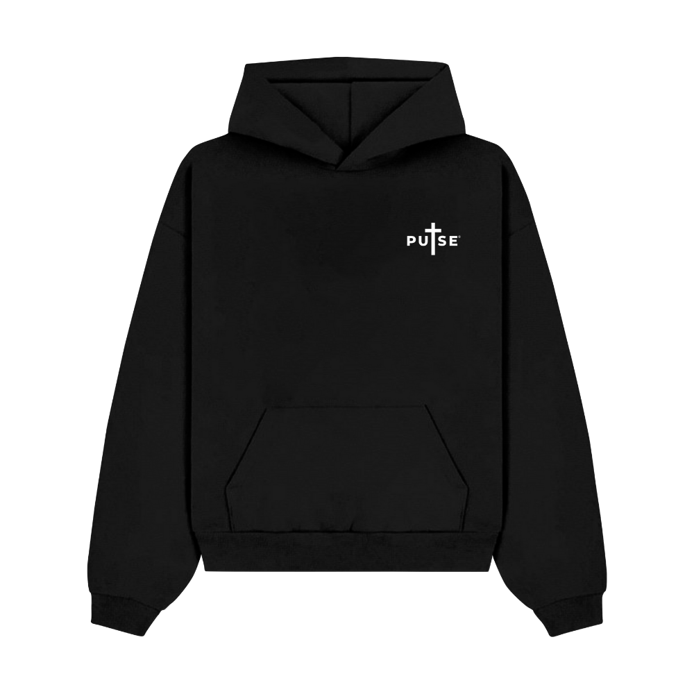 PULSE FEAR TRUST BLACK HOODIE