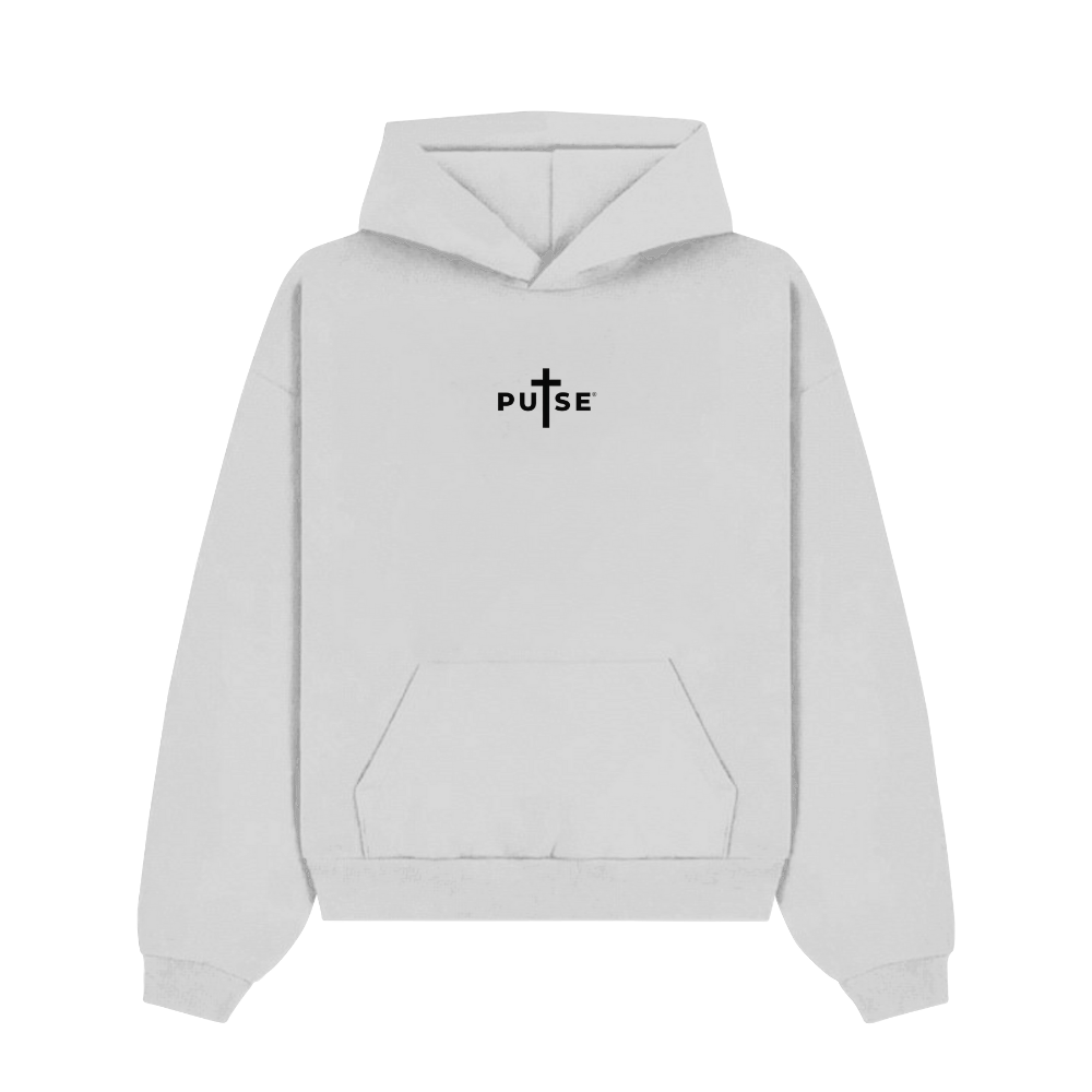 PULSE TRUST GOD WHITE HOODIE