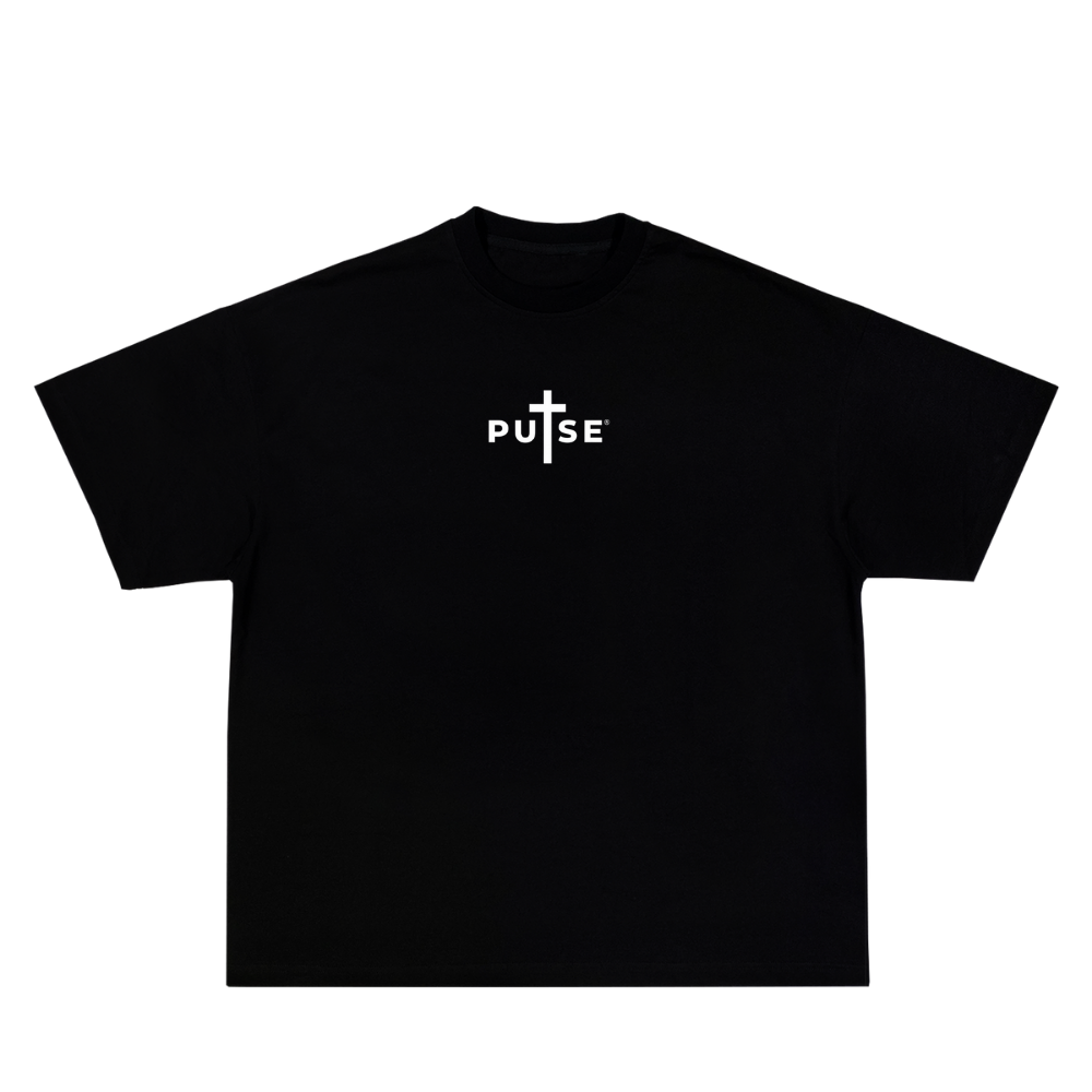 PULSE GOD`S PLAN. BLACK TEE