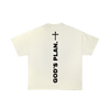 PULSE GOD`S PLAN. WHITE TEE