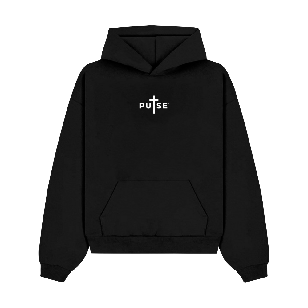 PULSE TIME IS MONEY BLACK HOODIE