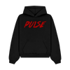 PULSE BLURRED RED BLACK HOODIE