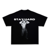 PULSE STAY HARD BLACK TEE