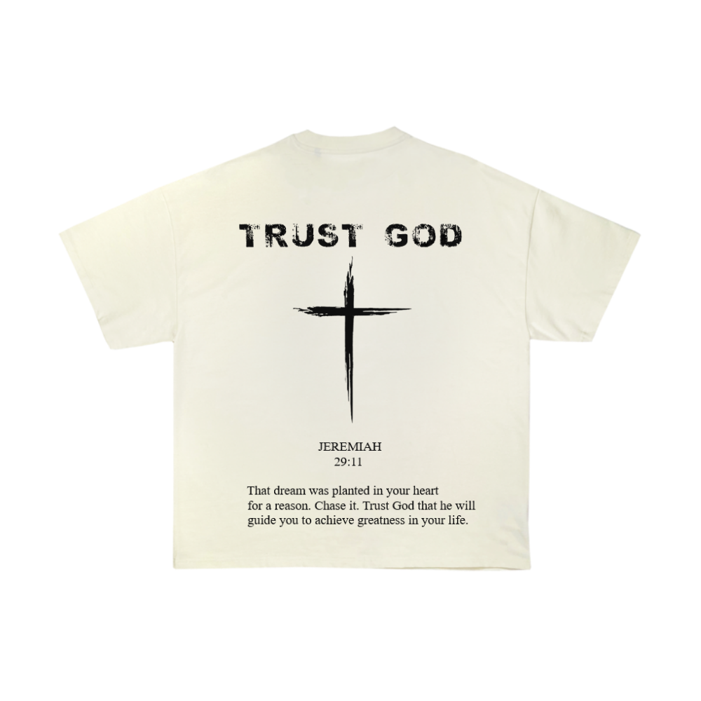 PULSE TRUST GOD WHITE TEE