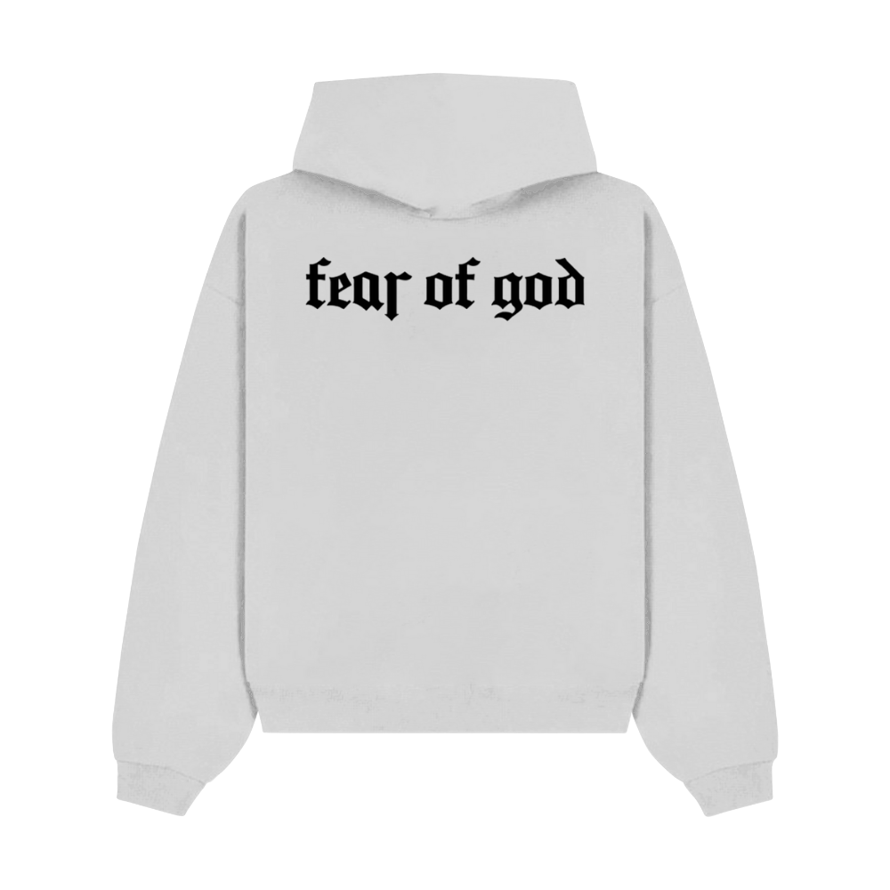 PULSE FEAR OF GOD WHITE HOODIE