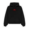 PULSE GOD FIRST BLACK HOODIE