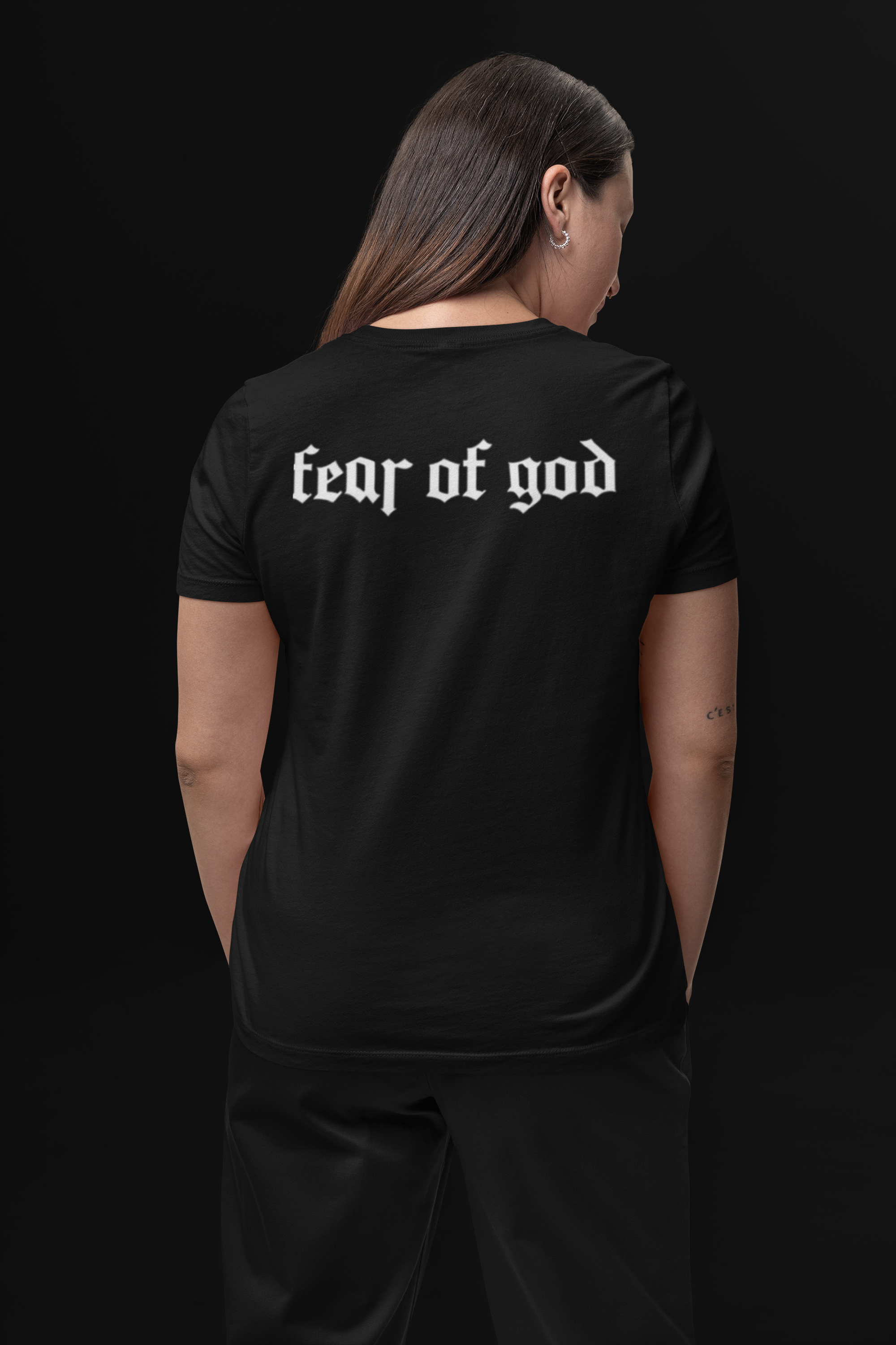 PULSE FEAR OF GOD BLACK TEE