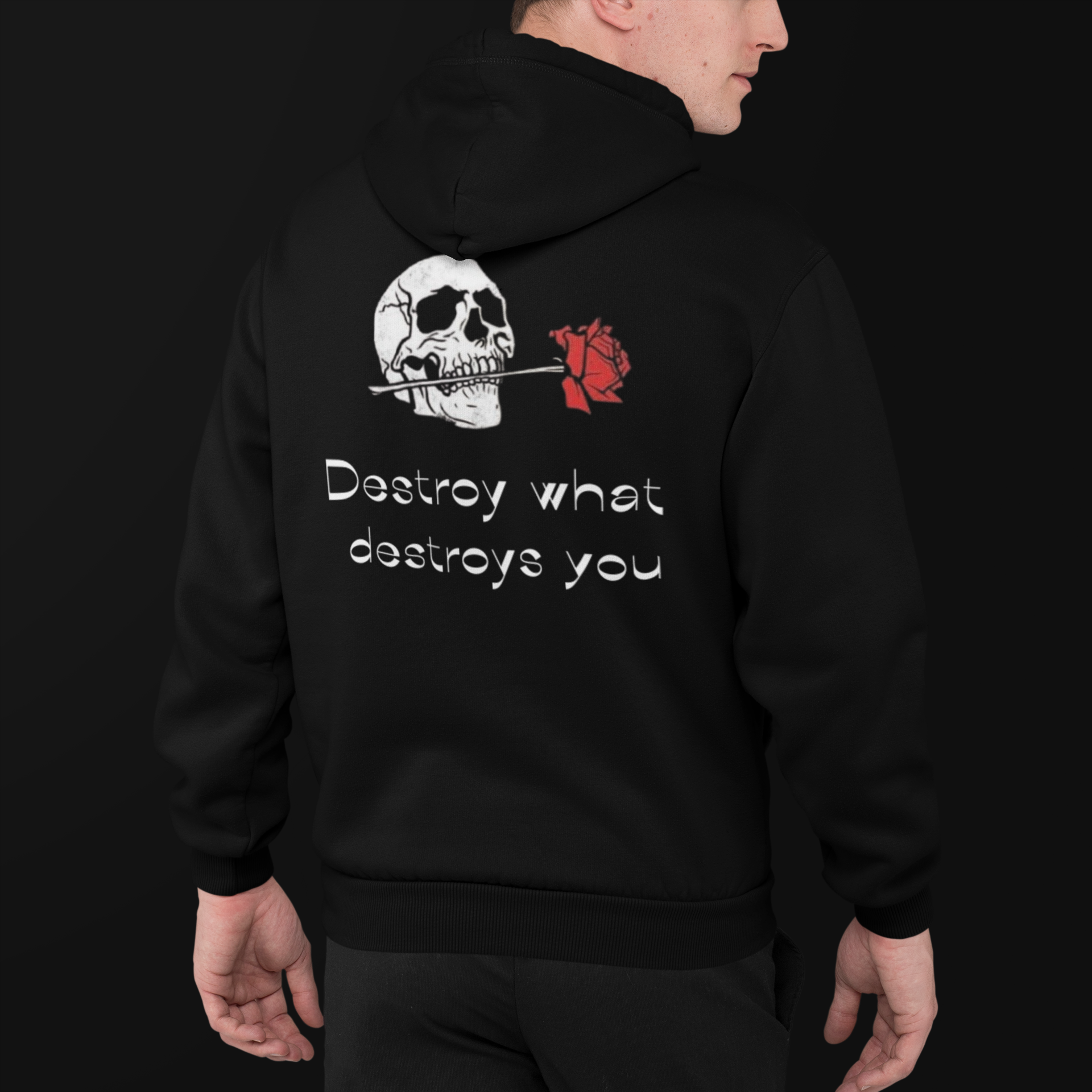 PULSE DESTROYER BLACK HOODIE