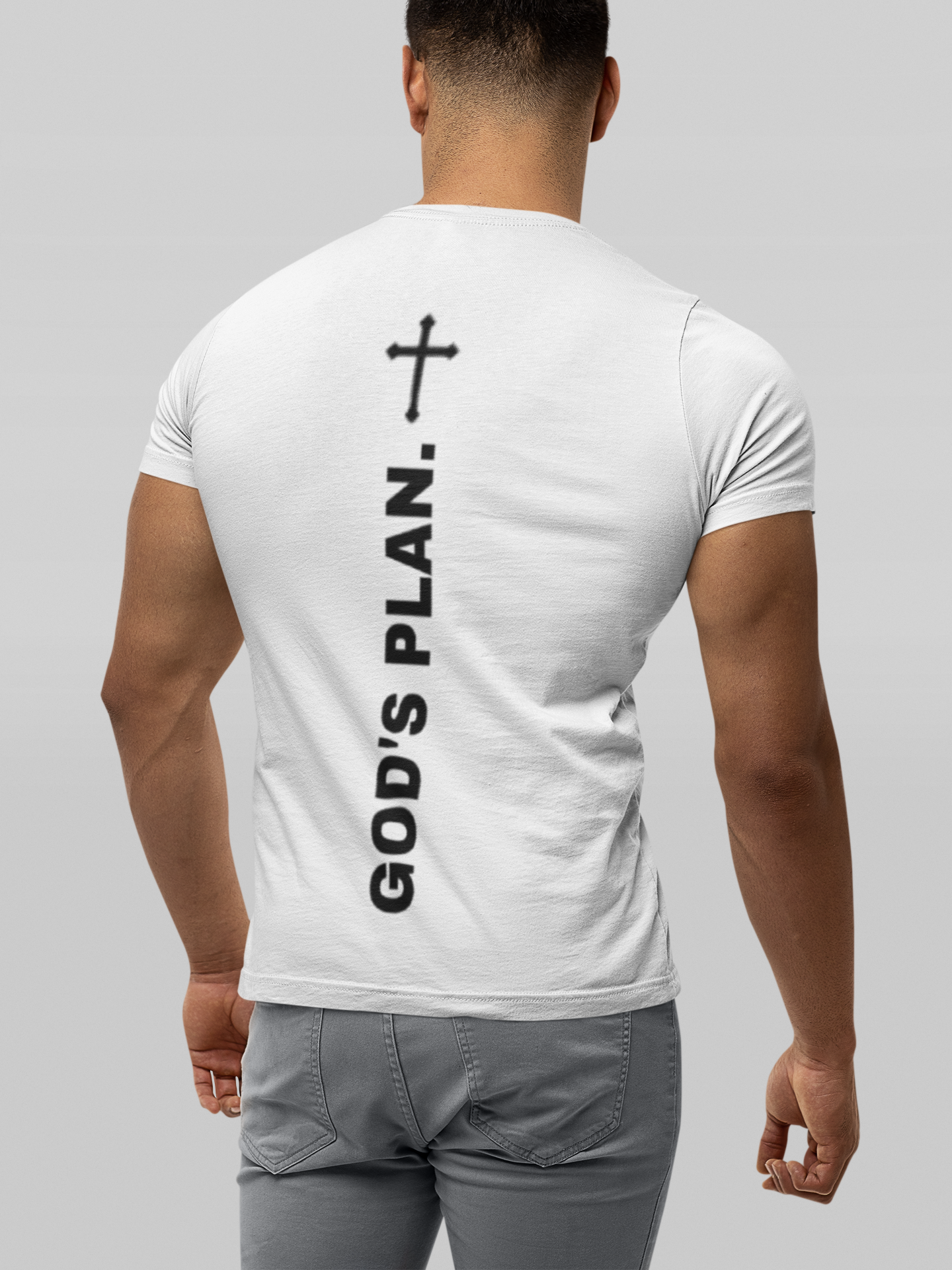 PULSE GOD`S PLAN. WHITE TEE