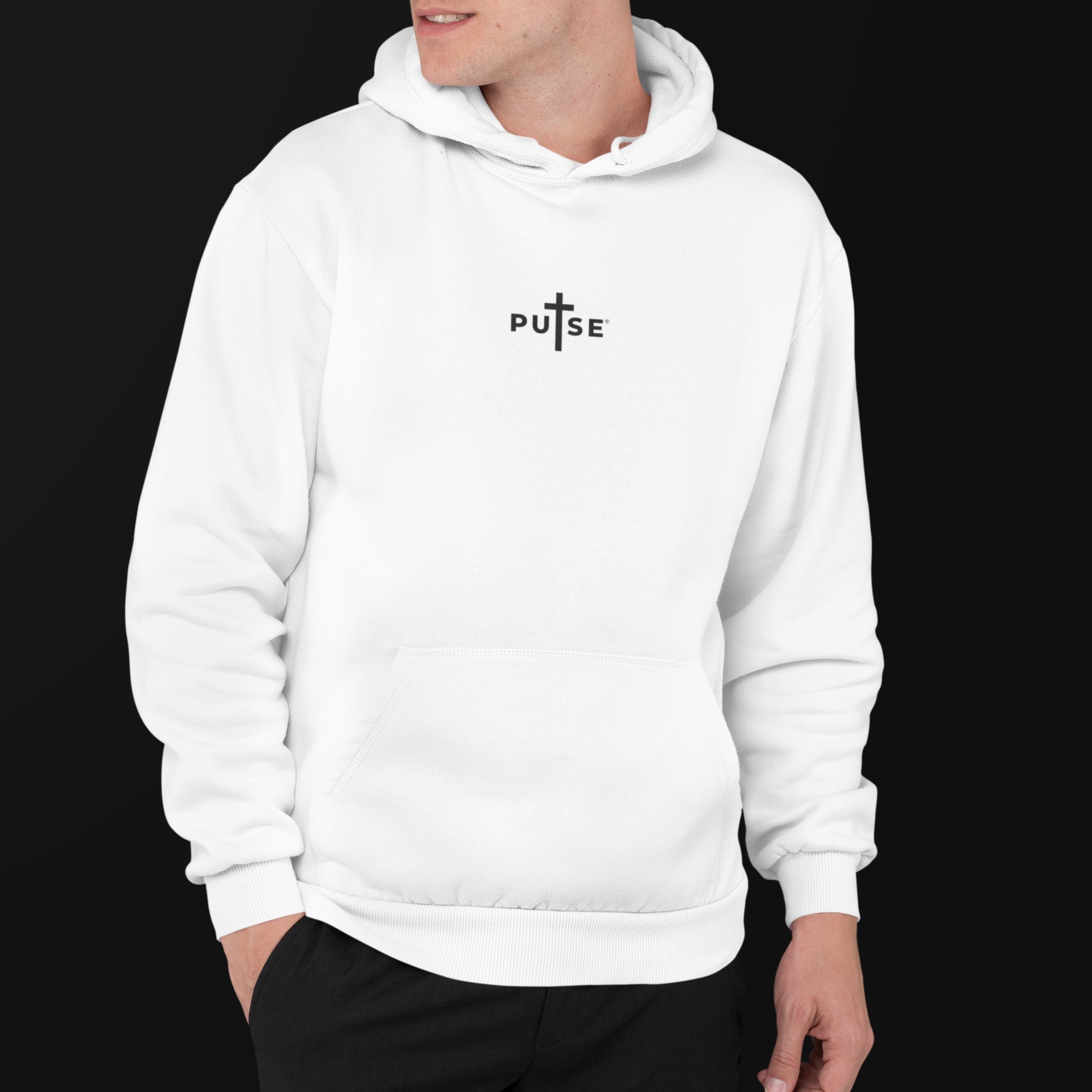 PULSE FEAR OF GOD WHITE HOODIE