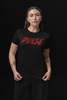 PULSE BLURRED RED BLACK TEE